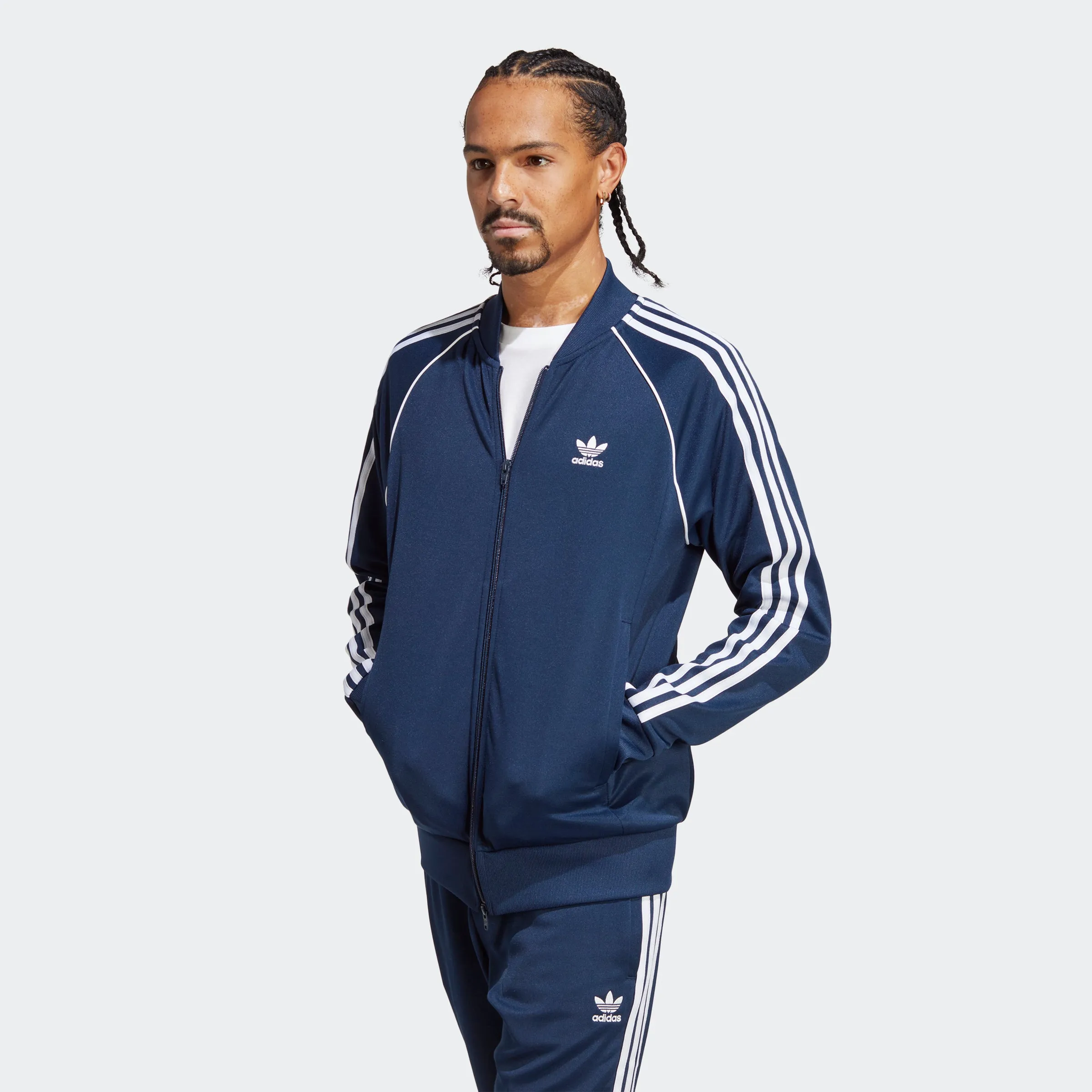 Men's adidas Originals Adicolor Classics SST Track Jacket Night Indigo