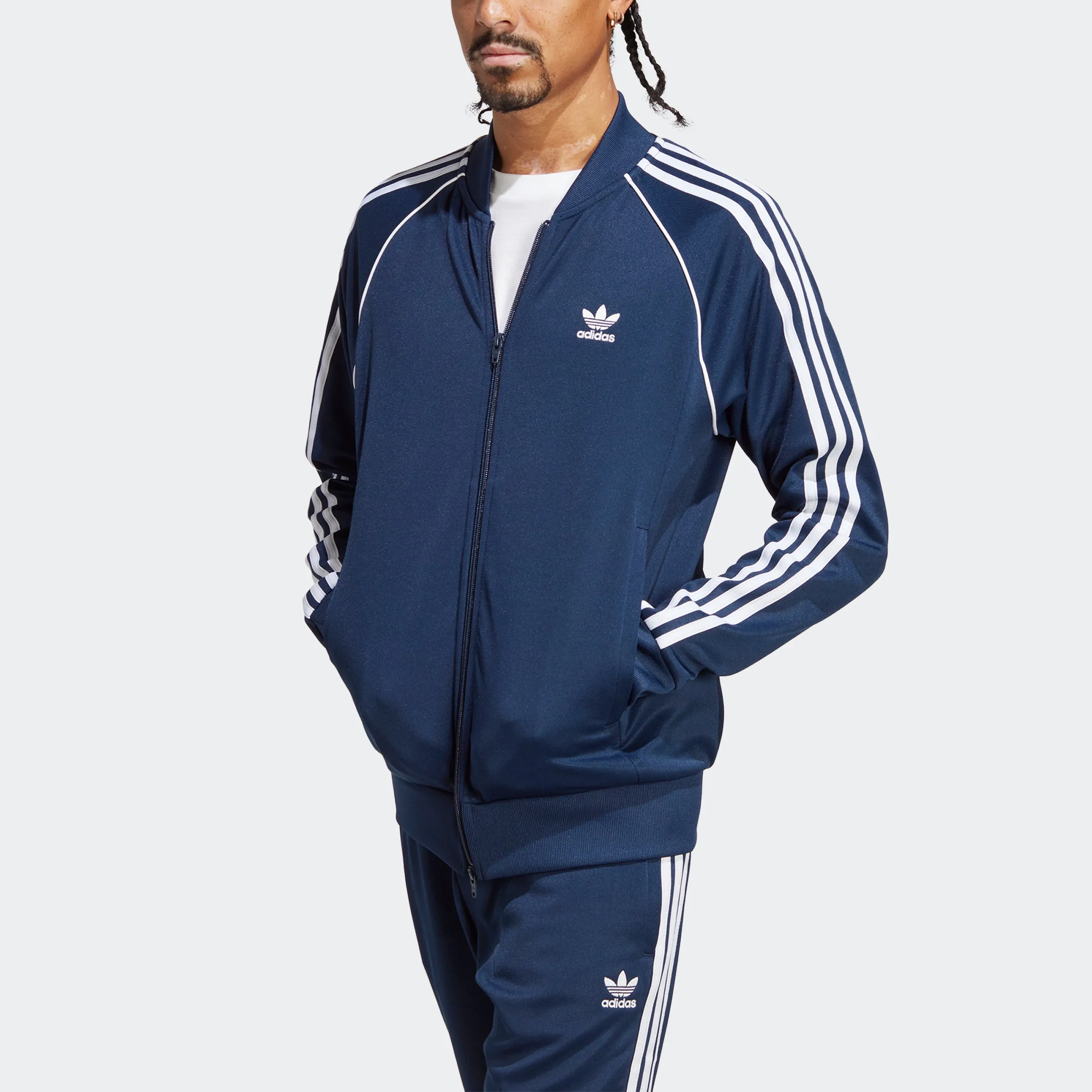 Men's adidas Originals Adicolor Classics SST Track Jacket Night Indigo