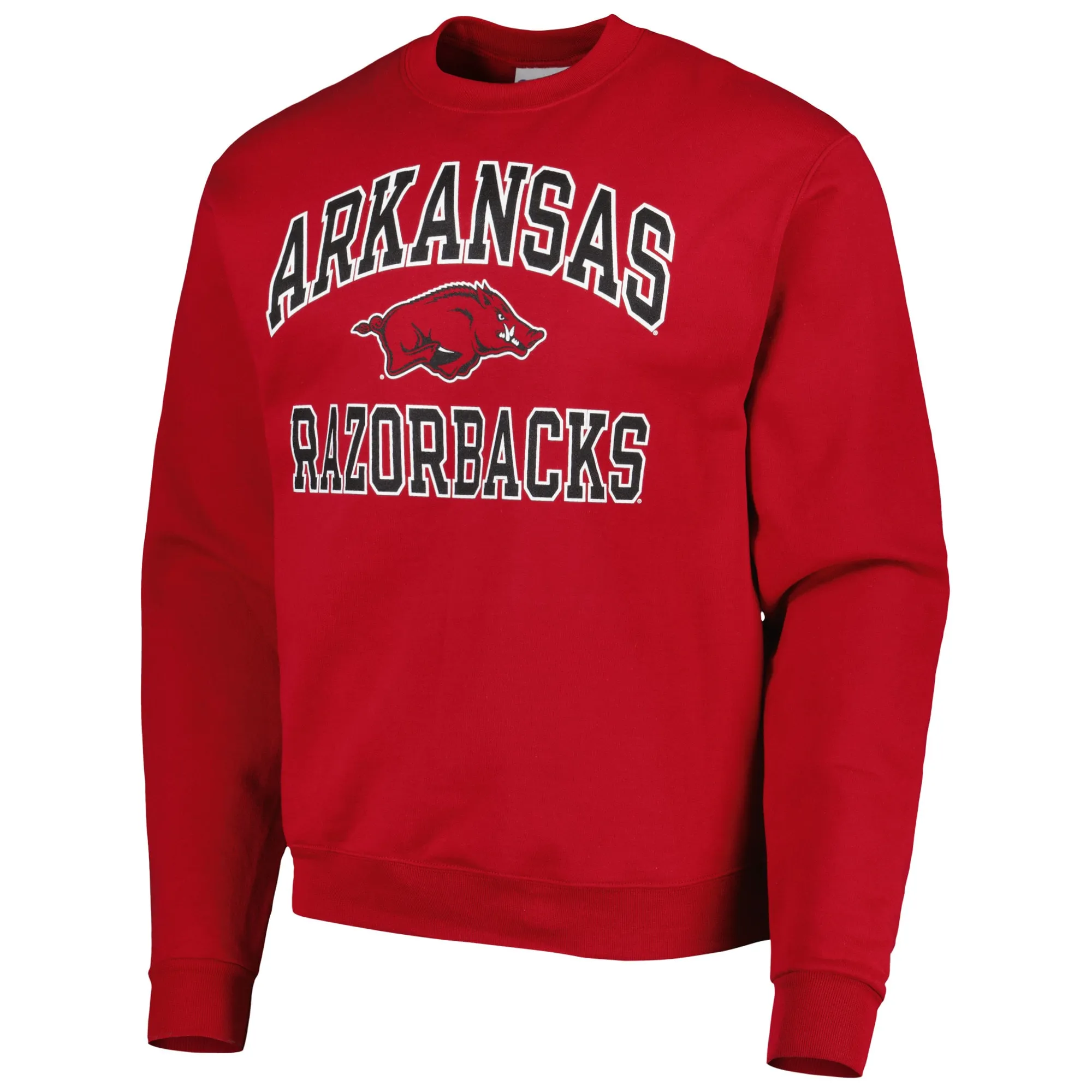 Men's Champion Cardinal Arkansas Razorbacks High Motor Pullover Sweatshirt