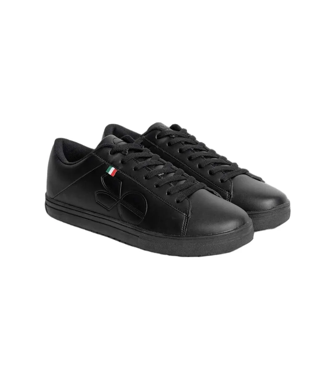 Mens gleaton trainers black Crosshatch