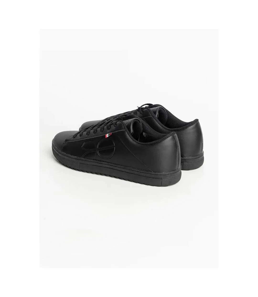 Mens gleaton trainers black Crosshatch