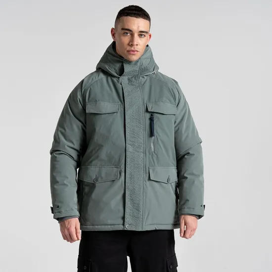 Men's Sinclair Insulated Jacket - Balsam Green | Craghoppers UK