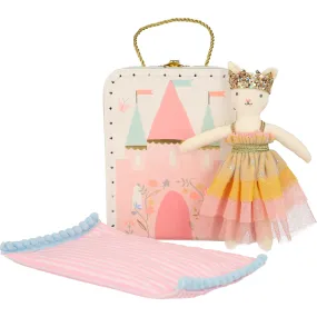 Meri Meri Castle & Princess Cat Mini Suitcase Doll