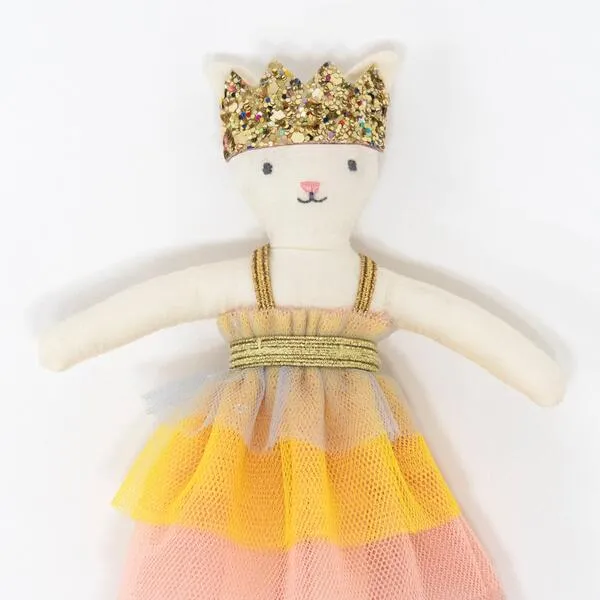 Meri Meri Castle & Princess Cat Mini Suitcase Doll