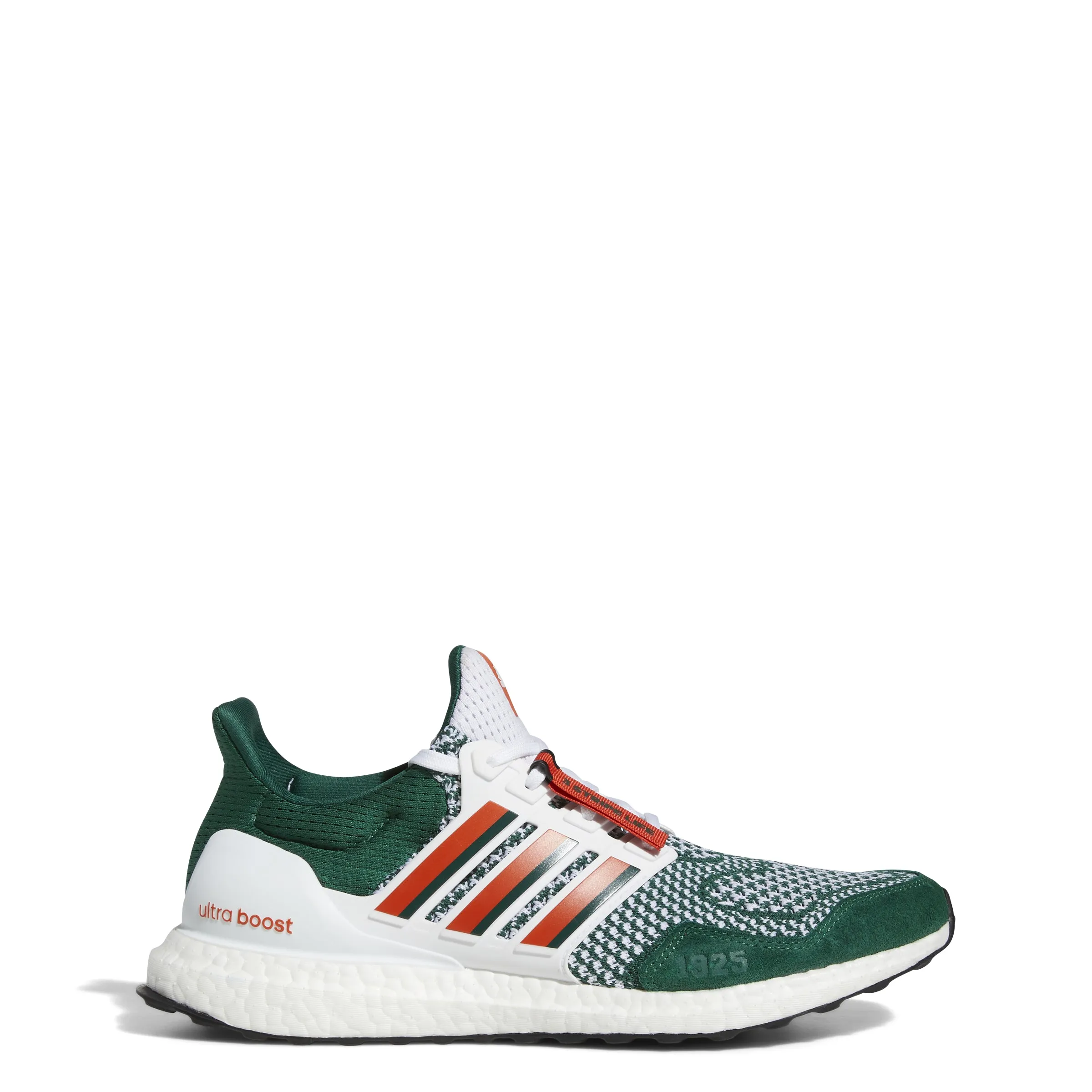 Miami Hurricanes adidas Ultraboost 1.0 Shoe / Sneakers - Green/Orange