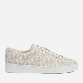 MICHAEL Michael Kors Women's Keaton Cupsole Trainers - Vanilla