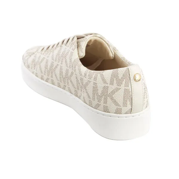 MICHAEL Michael Kors Women's Keaton Cupsole Trainers - Vanilla