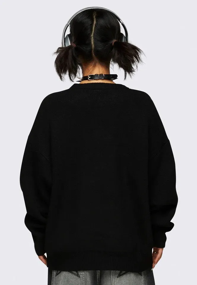 Minga London - In My Own World Black - Pullover