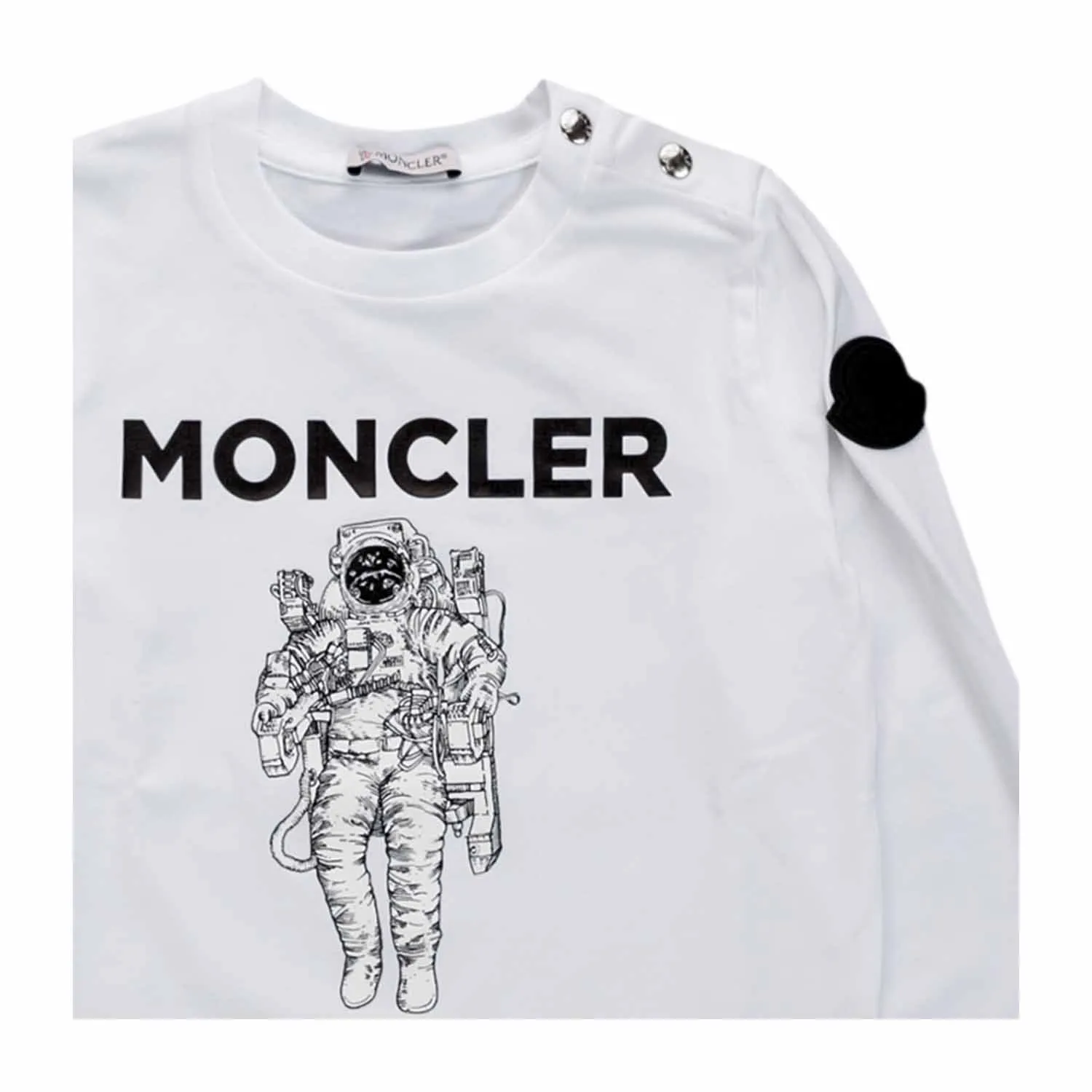 Moncler Baby Logo Print T-Shirt