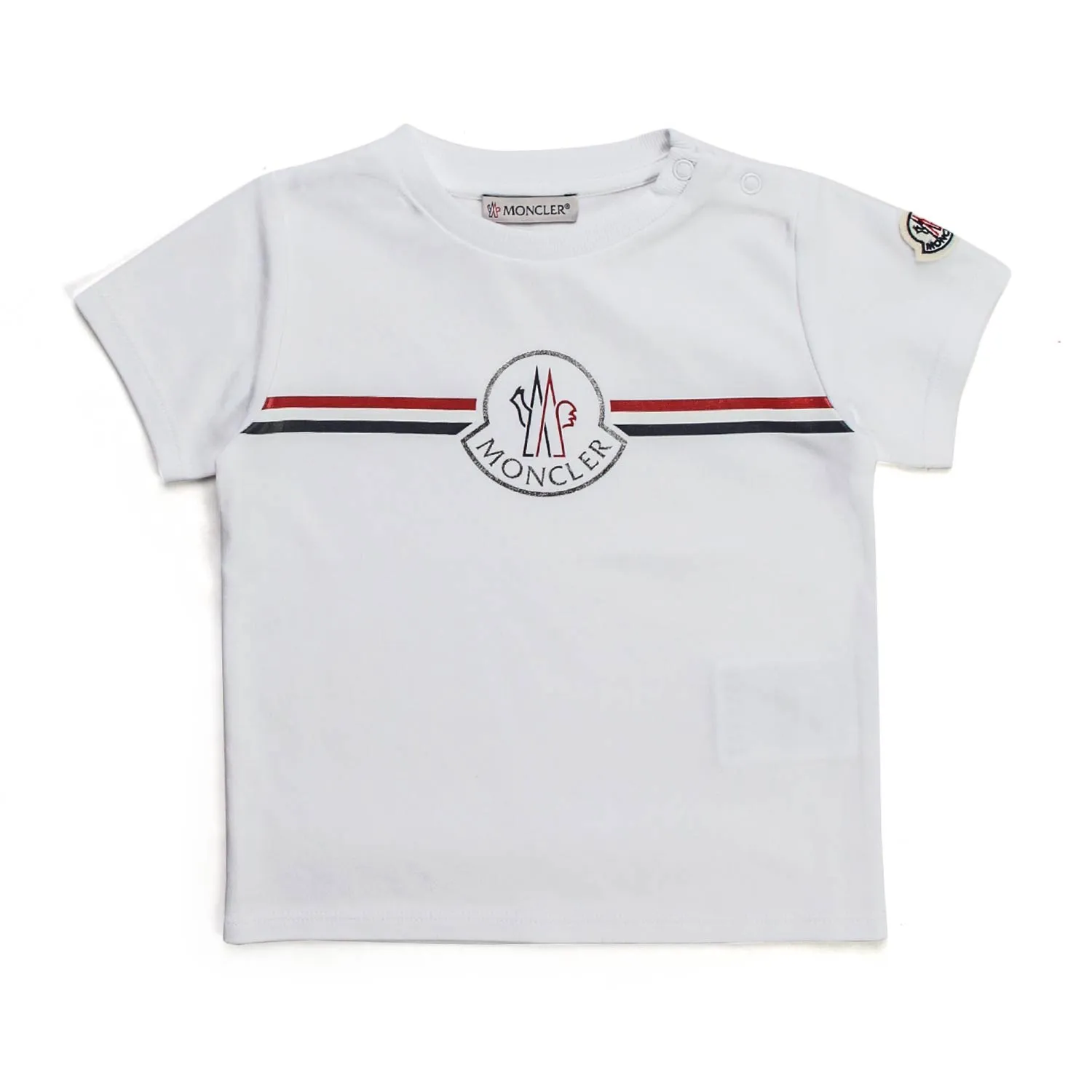 Moncler Baby T-Shirt With Logo Print