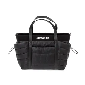 Moncler Black Logo Mommy Bag