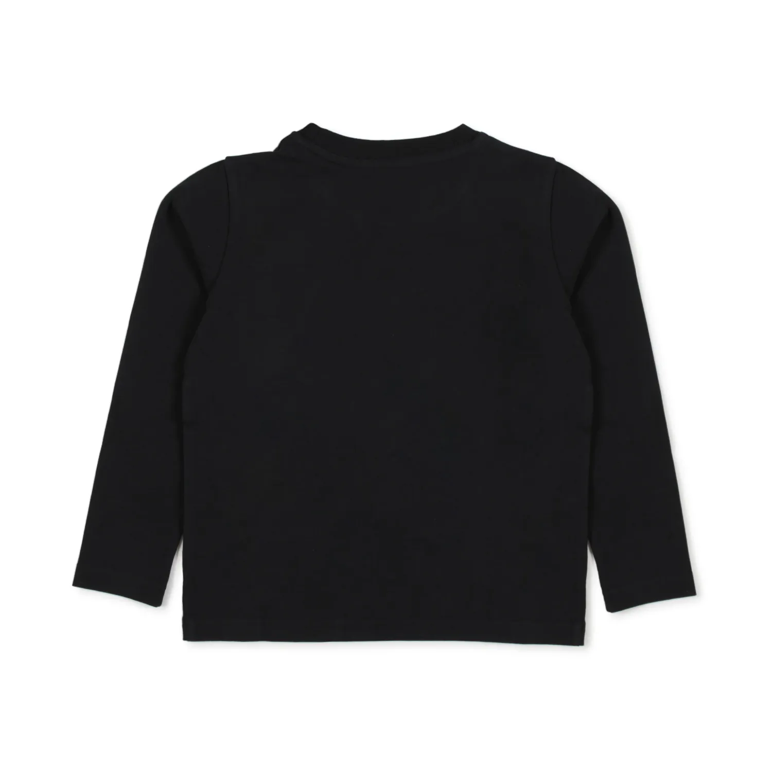 Moncler Black Long Sleeve T-Shirt With South Pole Print