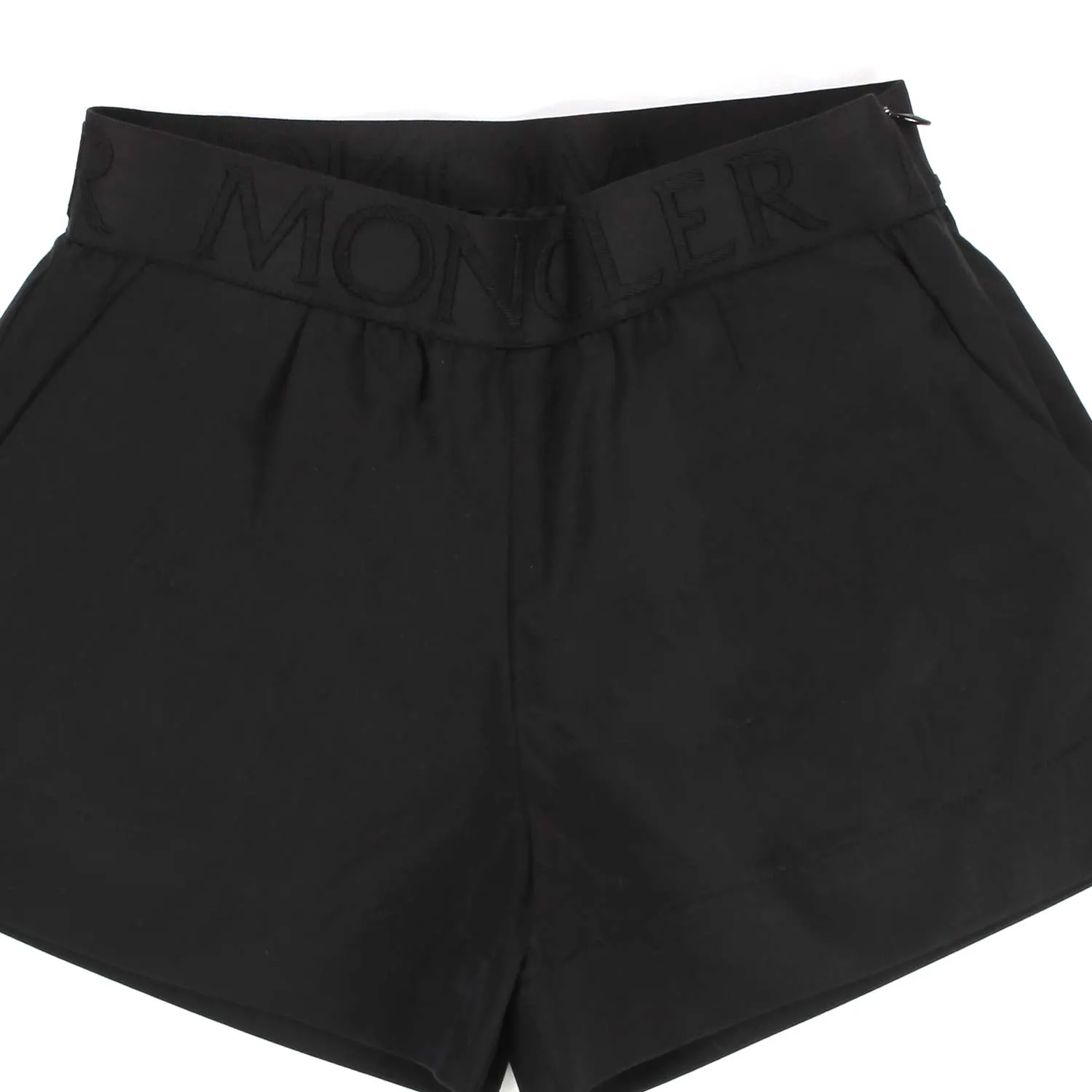 Moncler Black Shorts For Girls And Teenagers