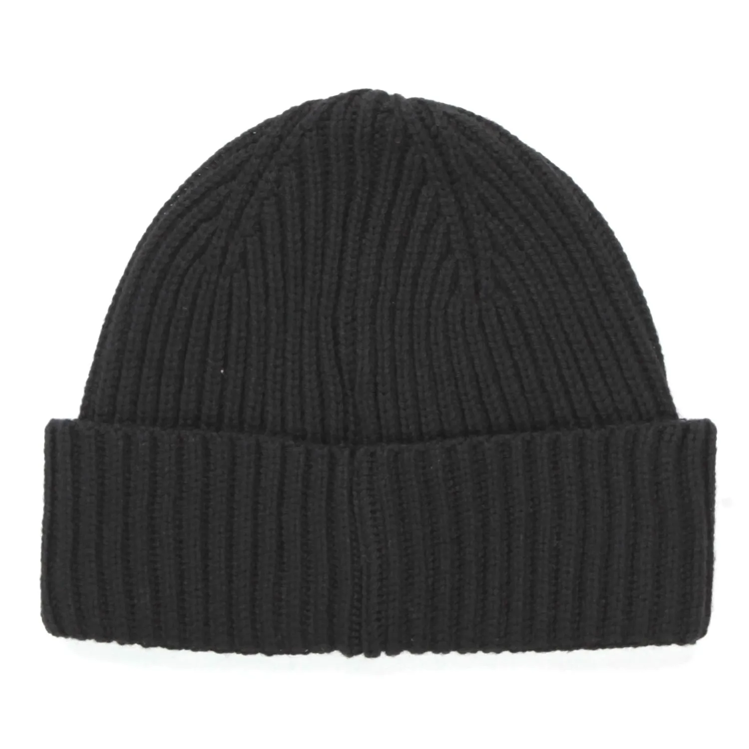 Moncler Black Wool Hat For Boy And Girl