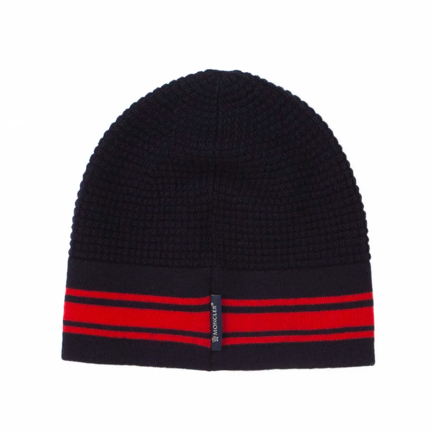 Moncler Blue Logo Hat For Boys