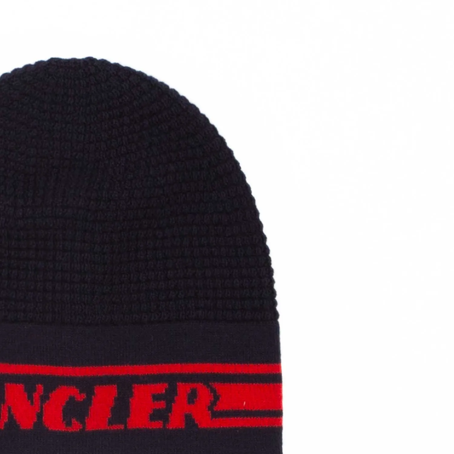 Moncler Blue Logo Hat For Boys