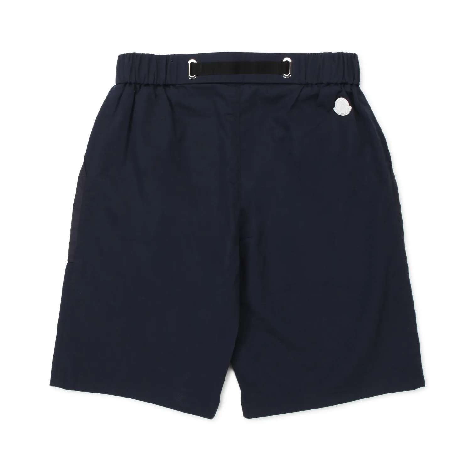 Moncler Blue Navy Bermuda For Children And Teen