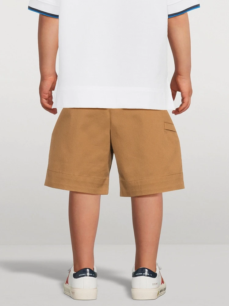 MONCLER Cotton Stretch Shorts