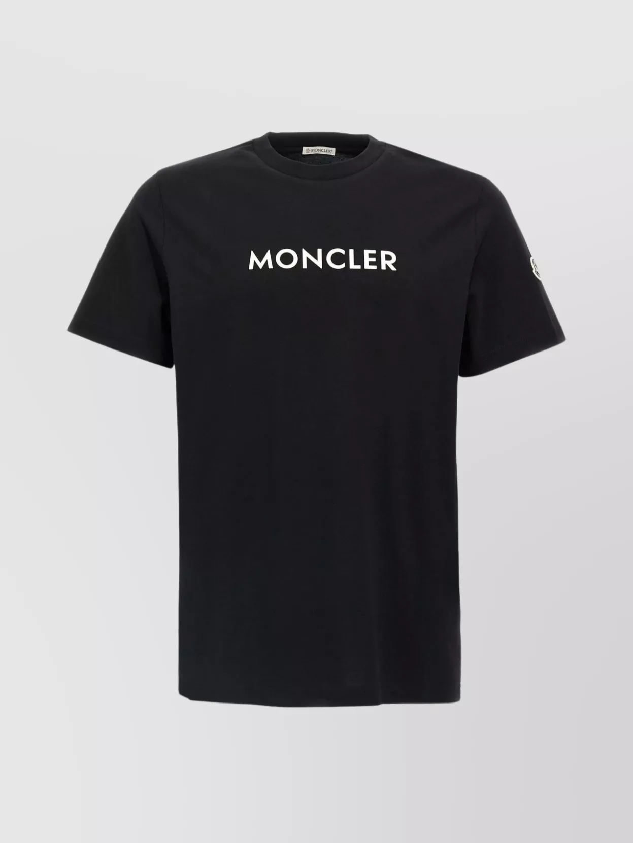 Moncler   Crew neck logo t-shirt