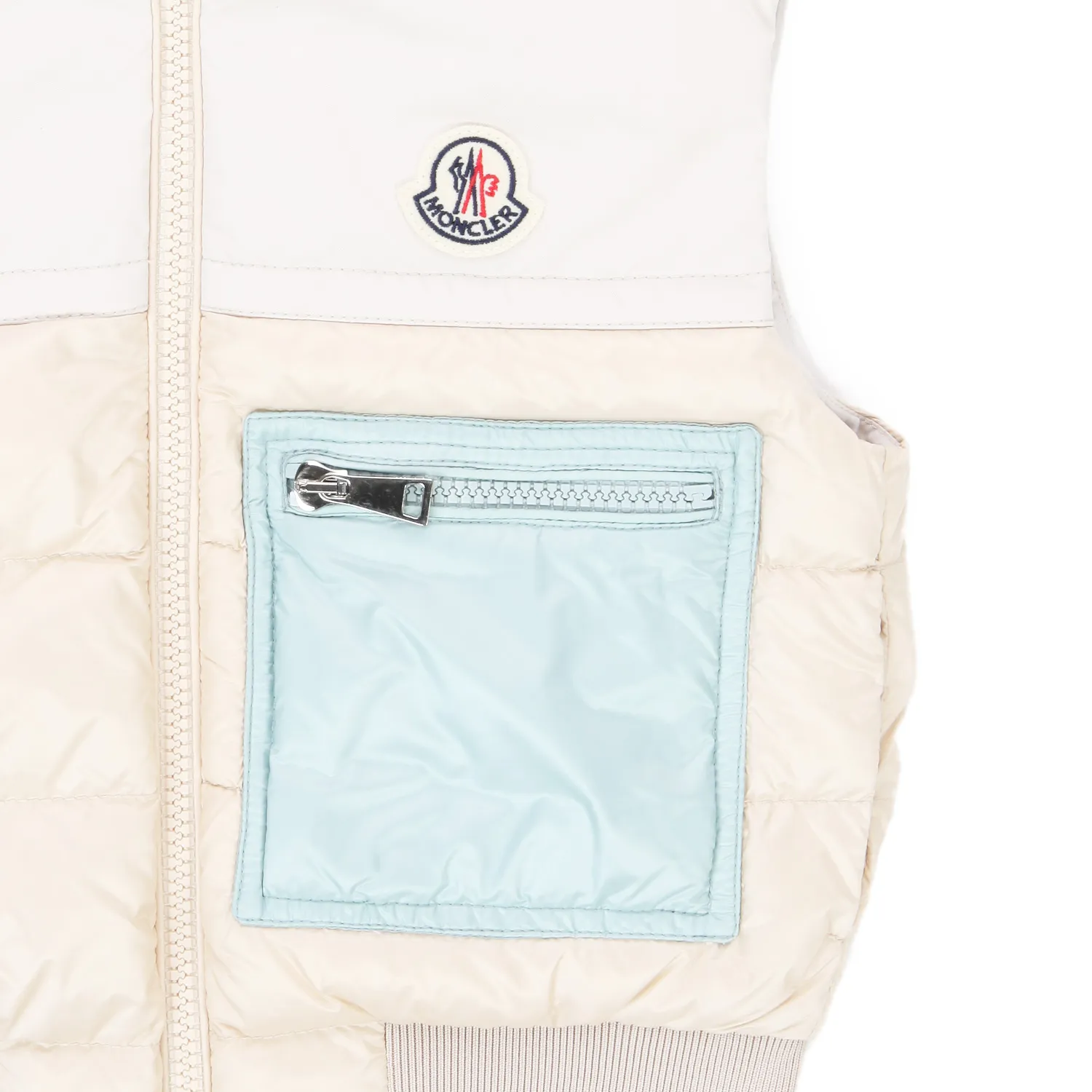 Moncler Criel Vanilla Vest For Girls And Teen