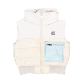 Moncler Criel Vanilla Vest For Girls And Teen