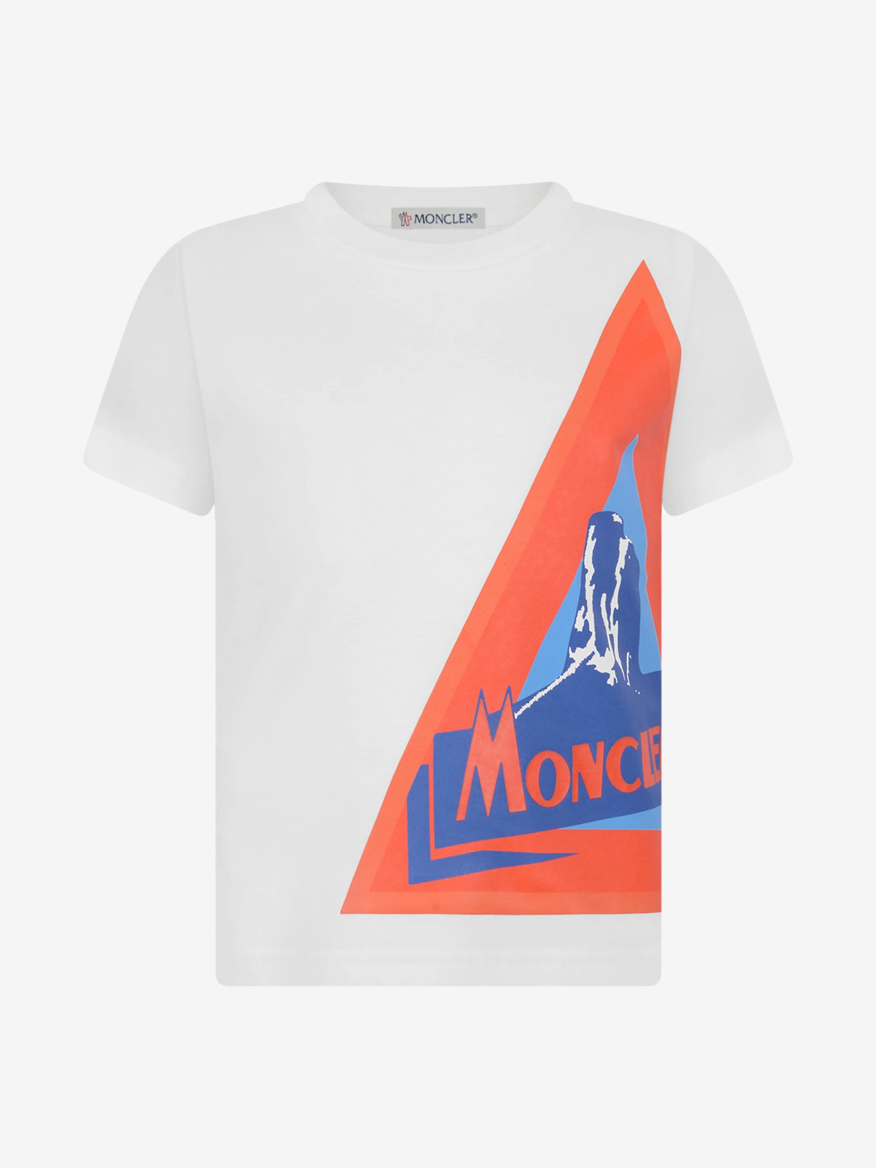 Moncler Enfant Moncler Boys Cotton Logo T-Shirt