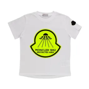 Moncler Fluo Print T-Shirt For Boys