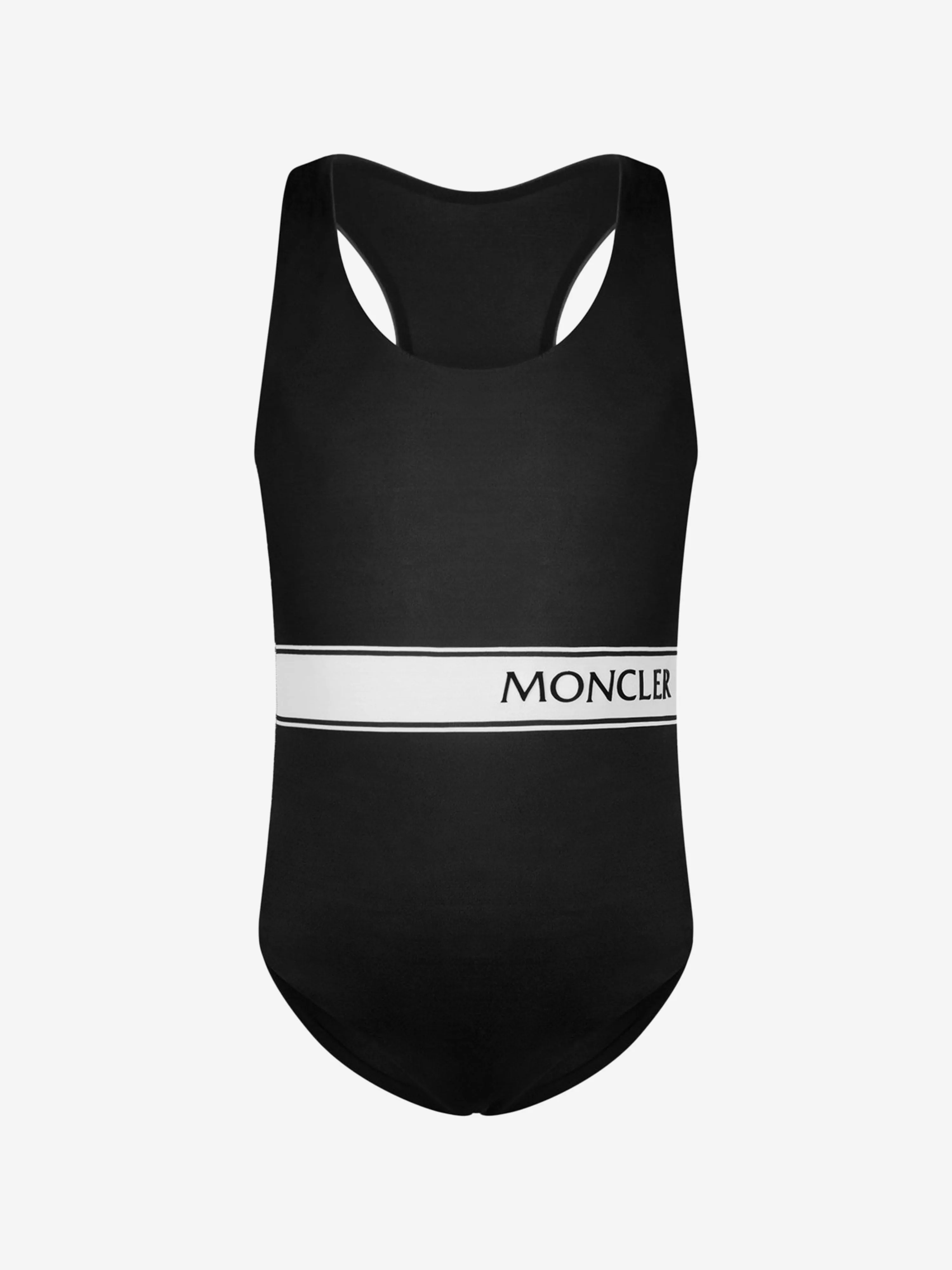 Moncler Girls Logo Swimsuit