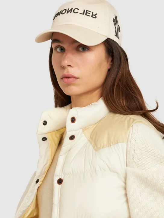 Moncler Grenoble   Cotton gabardine baseball cap 