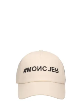 Moncler Grenoble   Cotton gabardine baseball cap 