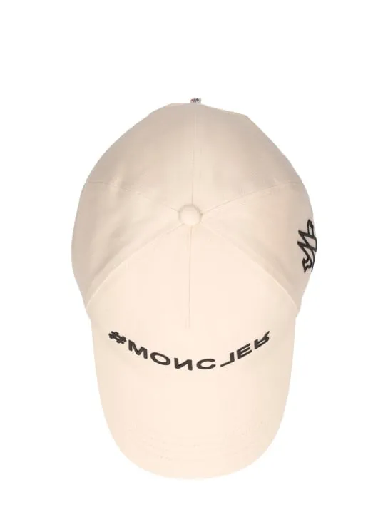 Moncler Grenoble   Cotton gabardine baseball cap 