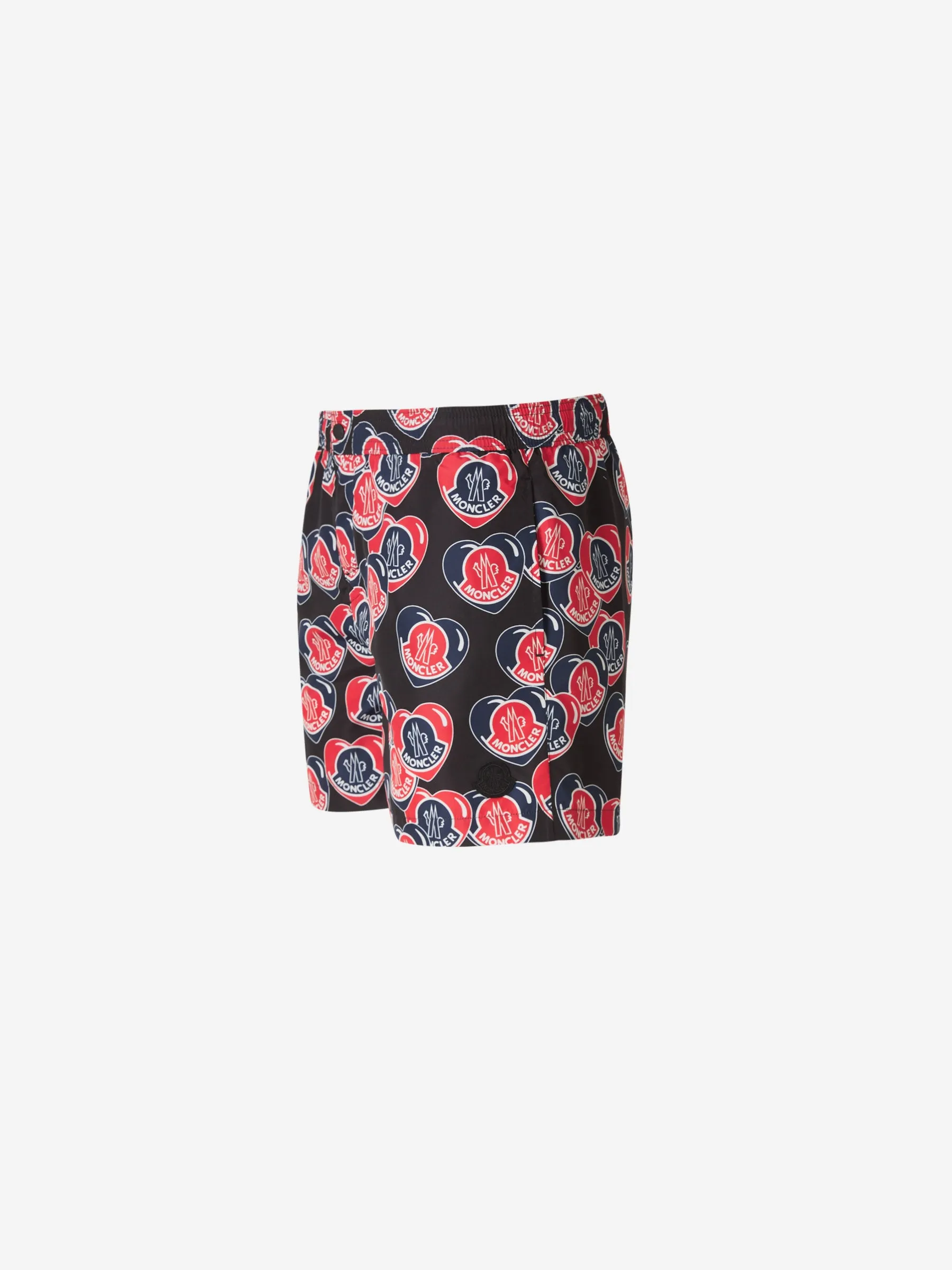 Moncler Hearts Motif Swimsuit 