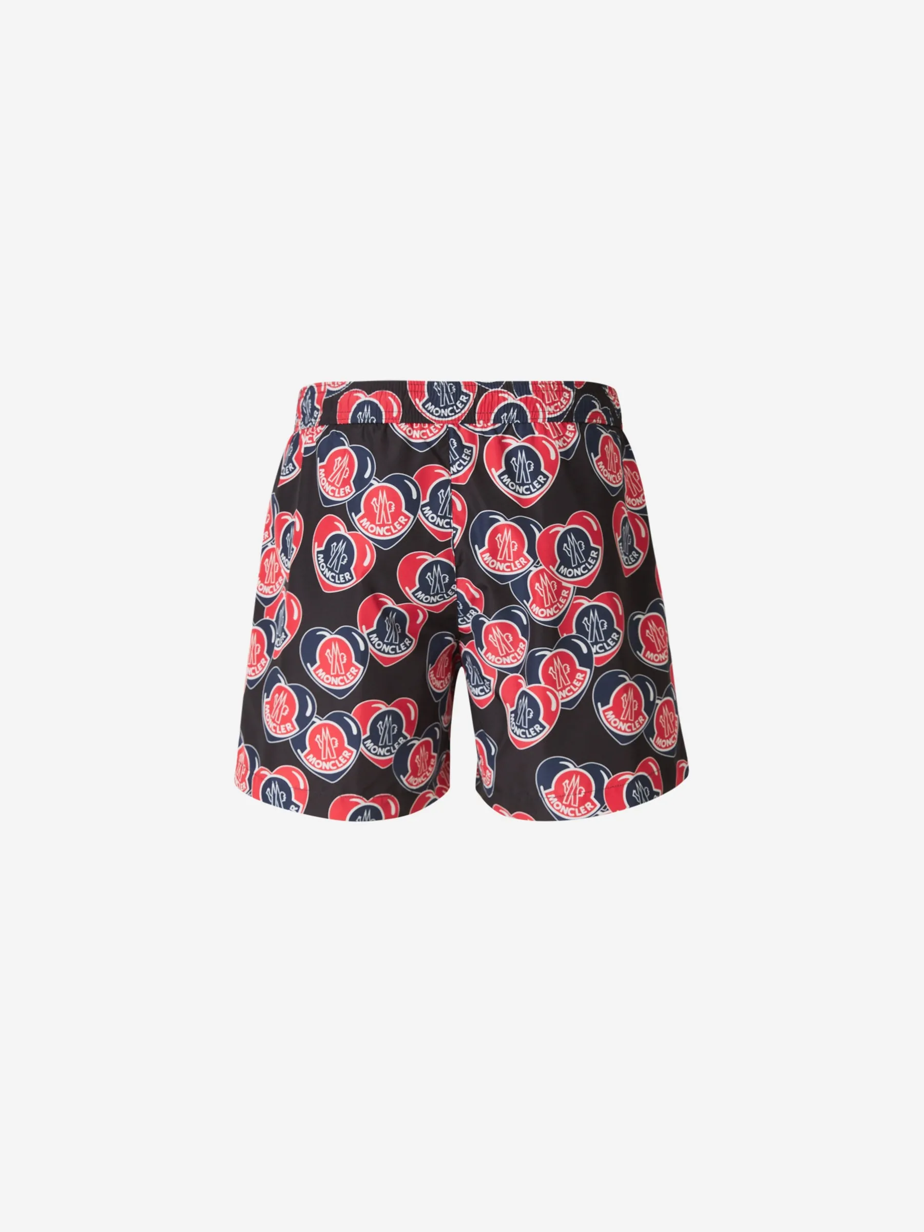 Moncler Hearts Motif Swimsuit 