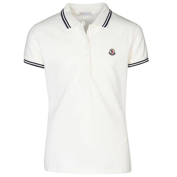 Moncler Junior Girls' [8-14] Stretch Pique Polo