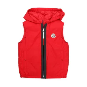 Moncler Kodar Red Vest For Children And Teen