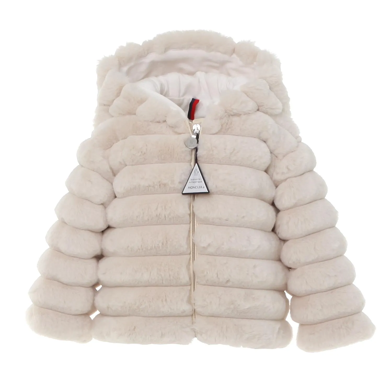 Moncler Latife Butter Color Jacket For Baby And Girl