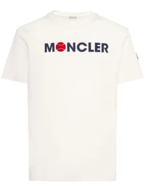 Moncler   Logo cotton jersey t-shirt 