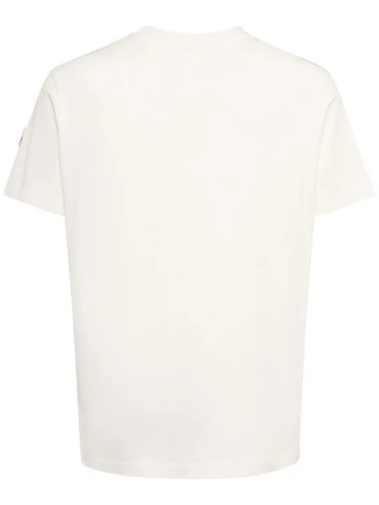 Moncler   Logo cotton jersey t-shirt 