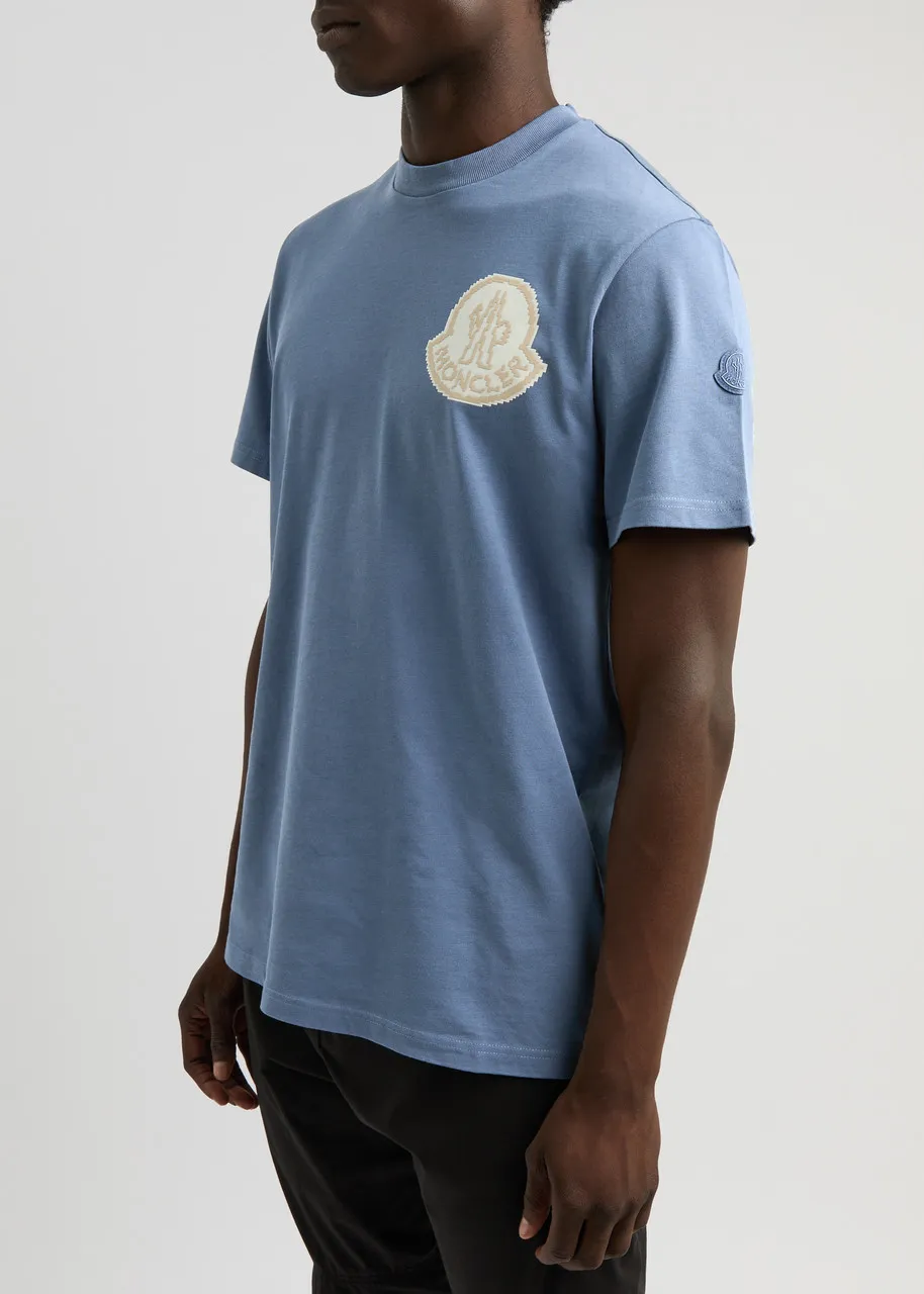 MONCLER Logo-print cotton T-shirt -                         -                     -                