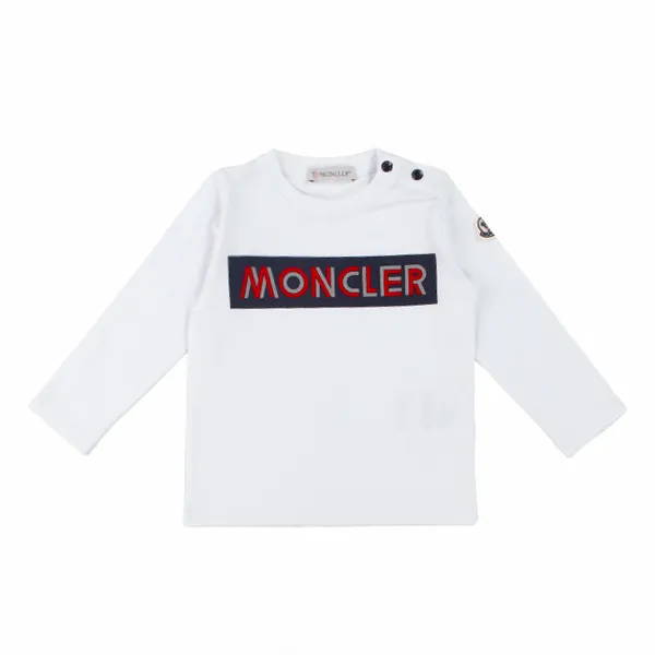 Moncler Long Sleeve T-Shirt For Baby Boys