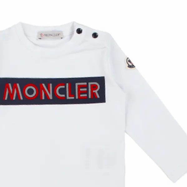 Moncler Long Sleeve T-Shirt For Baby Boys