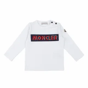 Moncler Long Sleeve T-Shirt For Baby Boys