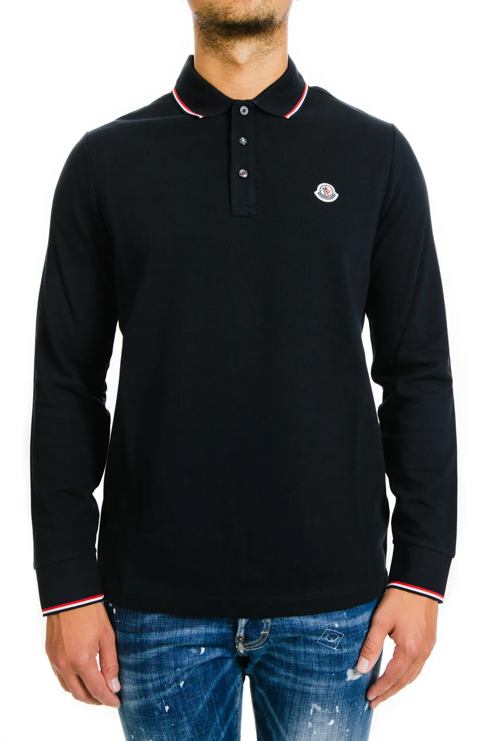 Moncler Maglia Polo M/l | Credomen