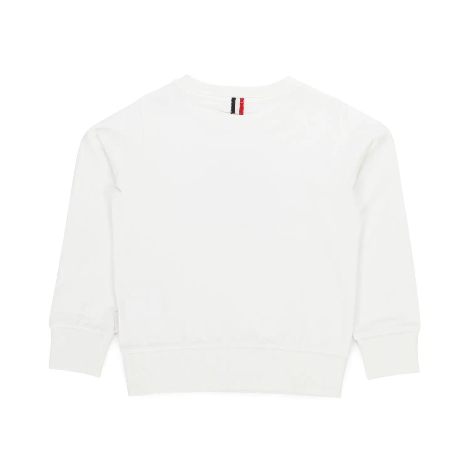 Moncler Milk White Sweatshirt With Patch For Children And Teen