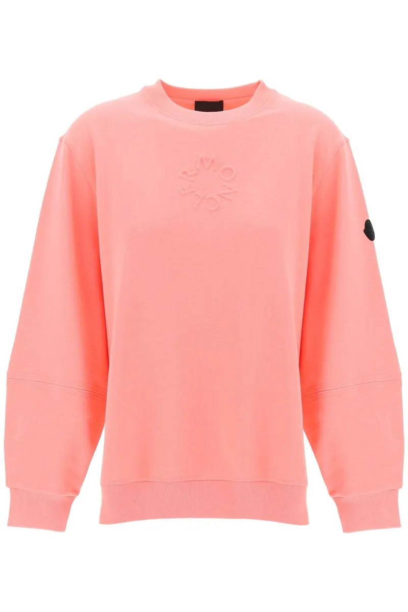 Moncler    Moncler Crewneck Sweatshirt With Emb