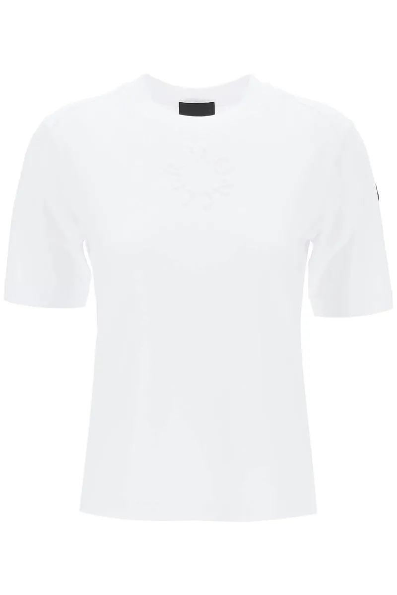 Moncler    Moncler Embossed Logo T Shirt