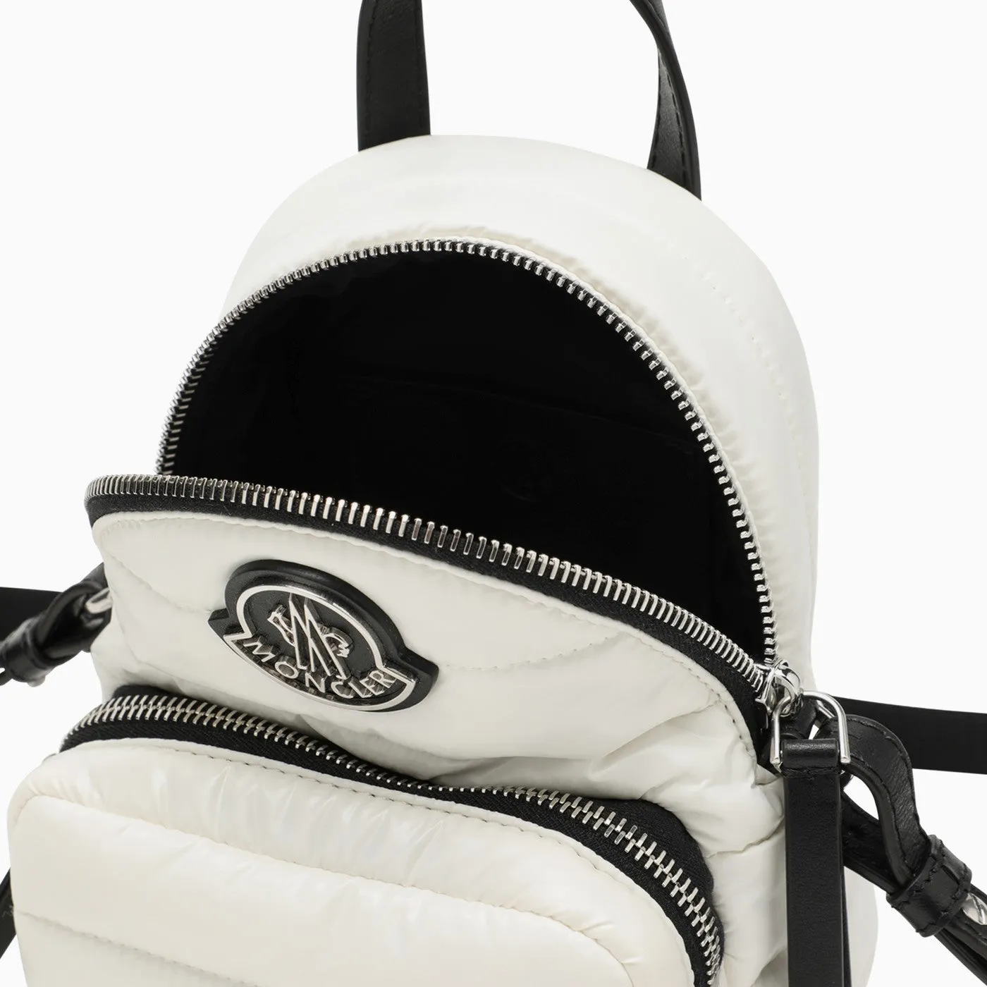 Moncler    Moncler Kilia Small White Nylon Bag