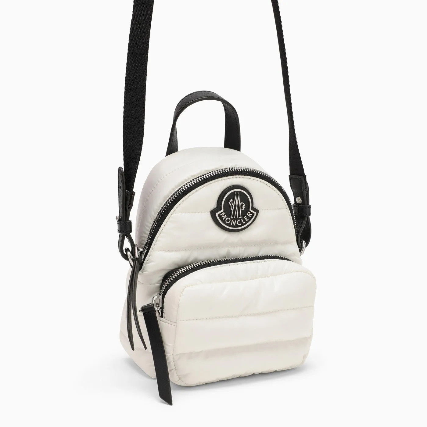 Moncler    Moncler Kilia Small White Nylon Bag