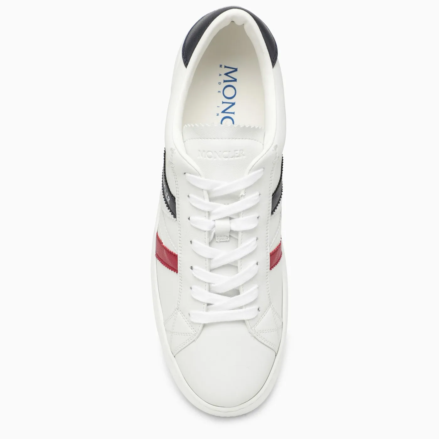 Moncler    Moncler Monaco M White Trainer