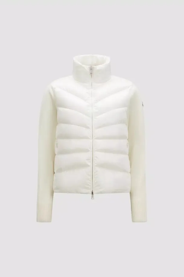 MONCLER  |Padded Wool Cardigan